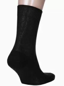 Мужские носки из 100% хлопка "НАШЕ" Смоленской чулочной фабрики, 5С40, рис. 1, ЧЕРНЫЕ №1