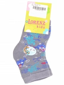 Детские махровые носки LORENZline, Л92, СЕРЫЕ