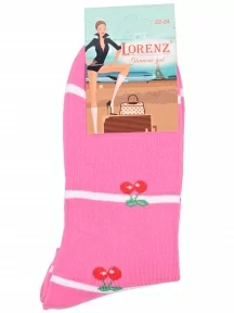 Детские махровые носки LORENZline, П3М, РОЗОВЫЕ