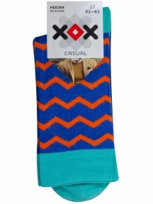 Носки unisex ХОХ FANTASY, XF-22, ВАСИЛЬКОВЫЕ