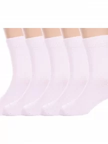 Комплект из 5 пар детских носков Conte kids, 5-5С-11СП, рис. 000, СВЕТЛО-РОЗОВЫЕ (2)