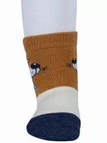 Детские носки "Гамма", С1567, ТЕРРАКОТОВЫЕ