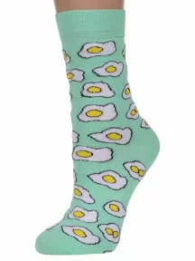 Носки unisex ХОХ FANTASY, XF-1, БИРЮЗОВЫЕ