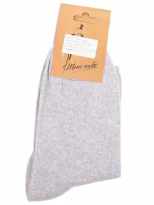 Мужские носки с ослабленной резинкой Альтаир, М85, СВЕТЛО-СЕРЫЕ