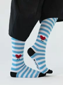Гольфы unisex St. Friday Socks, tel-1071-02, "Морская люболь"