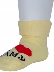 Детские носки RuSocks (Орудьевский трикотаж), Д-106, рис. 01, ЛИМОННЫЕ