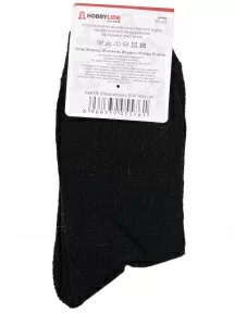 Женские теплые носки Hobby Line, Нжа6198-19, ЧЕРНЫЕ