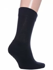 Мужские носки с махровым следом АЛЬТАИР, ММ-219, ЧЕРНЫЕ