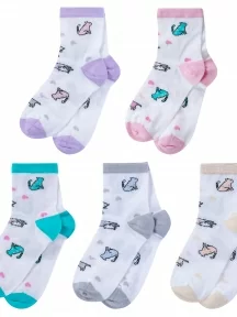 Комплект из 5 пар детских носков LORENZLine, 5-Л98, микс 1