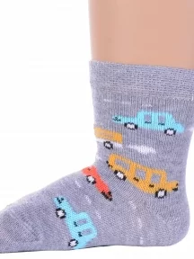 Детские носки Брестские (БЧК), 14С3081, рис. 4050, СЕРЫЕ МЕЛАНЖ