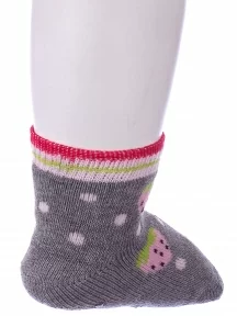 Детские махровые носки Conte kids, 7С-53СП, рис. 468, СЕРЫЕ