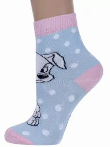 Детские носки DISNEY Conte kids, 17С-126СПМ, рис. 632, ГОЛУБЫЕ