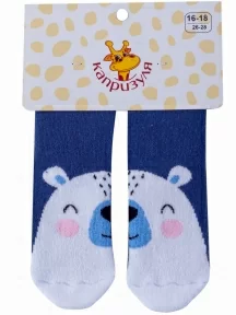 Детские махровые носки "НАШЕ" Смоленской чулочной фабрики, 232С10, рис. 18, ИНДИГО № 49-2/0