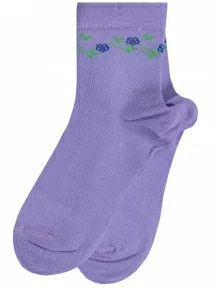 Детские бамбуковые носки LORENZline, Л59, СИРЕНЕВЫЕ