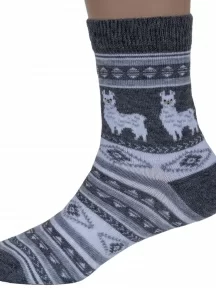 Комплект из 5 пар детских носков RuSocks (Орудьевский трикотаж), 5-Д3-13159, рис. 05, ТЕМНО-СЕРЫЕ