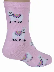 Детские носки RuSocks (Орудьевский трикотаж) рис. 02, СВЕТЛО-РОЗОВЫЕ (Д3-13047)