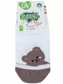 Детские носки "Борисоглебский трикотаж", 8С96, БЕЛЫЕ