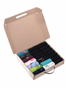 Набор из 20 пар мужских носков MSCLUB №М51, ВИМ20-51, микс