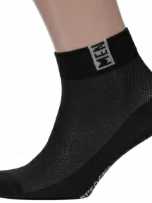 Комплект из 5 пар мужских носков RuSocks (Орудьевский трикотаж) ЧЕРНЫЕ (5-М-2211)