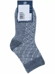 Детские полушерстяные носки RuSocks (Орудьевский трикотаж), Д-382, СЕРЫЕ, рис. 3