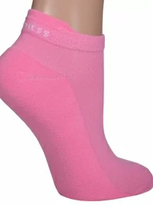 Женские носки с махровым следом LORENZline, С7М, РОЗОВЫЕ