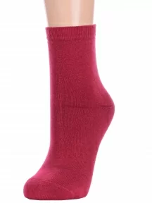 Детские махровые носки LORENZline, П15М, БОРДОВЫЕ