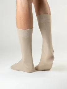 Набор из 3 пар мужских носков MSCLUB, 3-ПН-01, БЕЖЕВЫЕ