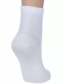 Женские носки PARA socks, L1D33, БЕЛЫЕ