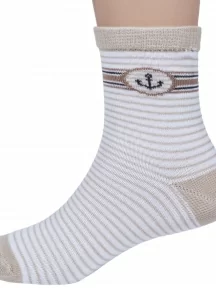 Детские носки LORENZline, Л65, БЕЖЕВЫЕ