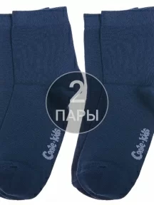 Комплект из 2 пар детских носков Conte kids рис. 000, ТЕМНО-СИНИЕ (2-5С-11СП)