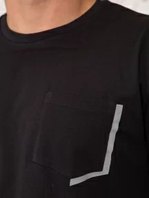 Мужская футболка TIME FIRE, TF21_02, ЧЕРНАЯ