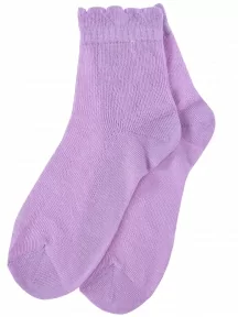 Детские носки из 100% хлопка LORENZline, Л56Д, СИРЕНЕВЫЕ
