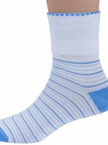 Подростковые носки LORENZline, П4, ГОЛУБЫЕ