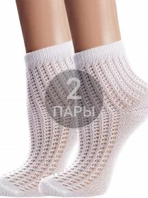 Комплект из 2 пар детских носков Conte kids, 2-20С-204СП, рис. 903, БЕЛЫЕ