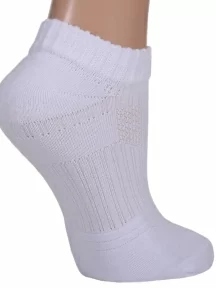 Женские носки с махровыми мыском и пяткой (Palama), ЖКС-04, БЕЛЫЕ