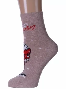 Женские носки Брестские (БЧК), 20С1133, рис. 685 КАПУЧИНО МЕЛАНЖ