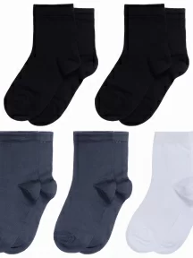 Комплект из 5 пар детских носков LORENZLine микс 8 (5-Л33)