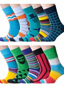 Набор из 30 пар мужских носков MSCLUB №М01, ВИМ30-1, микс