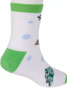 Детские махровые носки LORENZline, Л47, БЕЛЫЕ