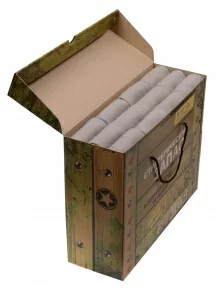 Набор из 60 пар мужских носков "Бизнес" (RuSocks / Орудьевский трикотаж), РуС-60, темно-бежевые