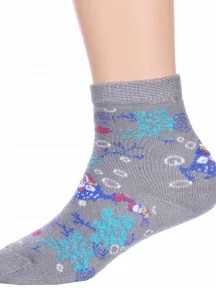 Детские махровые носки LORENZline, Л92, СЕРЫЕ