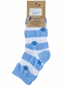 Женские носки Альтаир, С40, ГОЛУБЫЕ