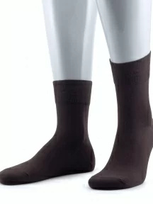 Мужские бамбуковые носки Grinston socks (PINGONS), 15D1, КОРИЧНЕВЫЕ