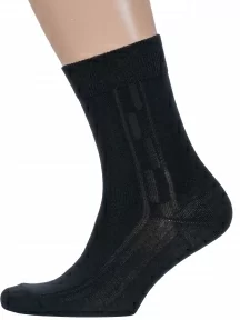 Мужские носки "Борисоглебский трикотаж", 4С901, ЧЕРНЫЕ