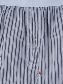 Мужские трусы-шорты из 100% хлопка Sergio Dallini, SG3310-3, СЕРЫЕ