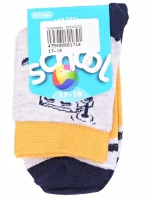 Детские носки Брестские (БЧК), 14С3081, рис. 4000, ГОРЧИЧНЫЕ