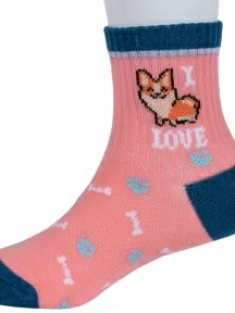 Детские носки "Борисоглебский трикотаж", 8С232, №3 КОРАЛЛОВЫЕ