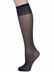 Женские гольфы Conte, 14С-57СП/Tension soft 40Г, Nero, черные