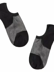 Женские ультракороткие носки Conte, 18С-4СП, рис. 000, ЧЕРНЫЕ