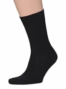 Набор из 10 пар мужских носков MSCLUB №М00, МС-ПН-01-10, черные